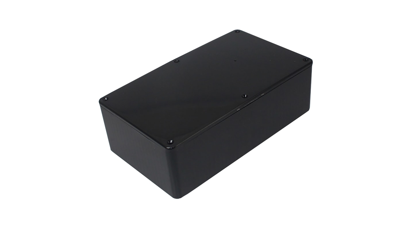 Caja de uso general RS PRO de ABS Negro, 190 x 110 x 60mm, IP54