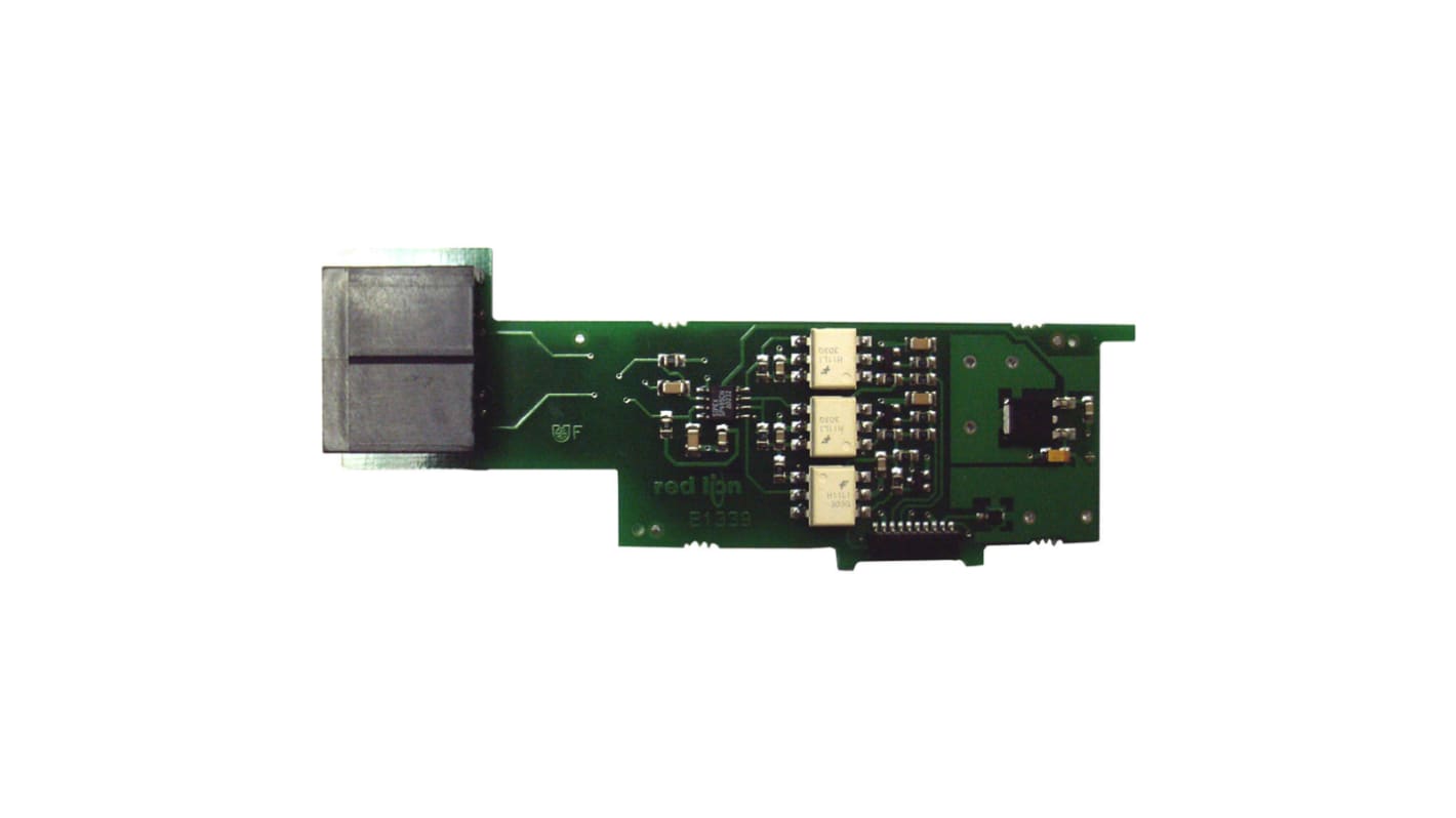 Tarjeta de salida con doble conector RJ11 Red Lion para usar con Medidor PAX