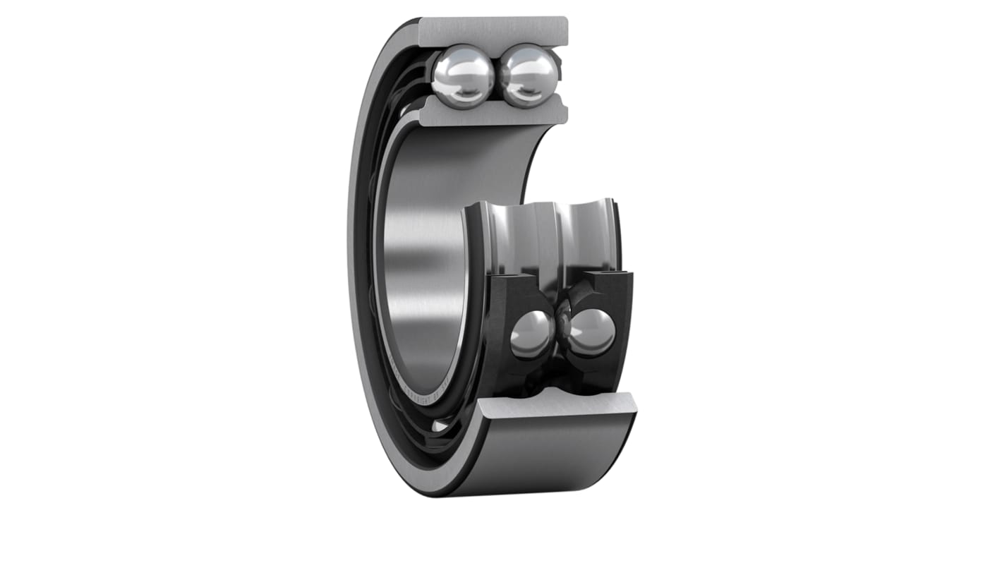 SKF 3306 ATN9/C3 Double Row Angular Contact Ball Bearing- Open Type 30mm I.D, 72mm O.D