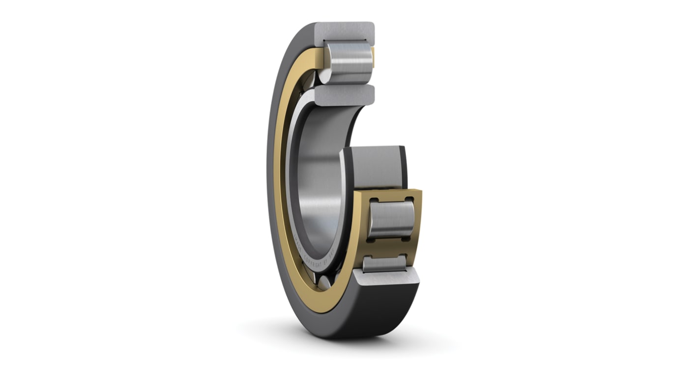 SKF NU 1008 ML 40mm I.D Cylindrical Roller Bearing, 68mm O.D