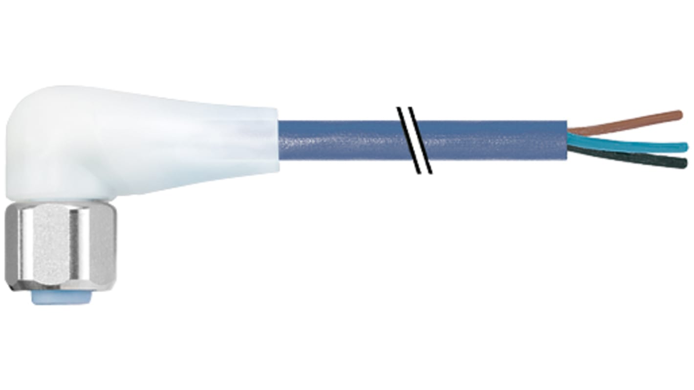 Murrelektronik Limited Right Angle Female 5 way M12 to Unterminated Sensor Actuator Cable, 1.5m