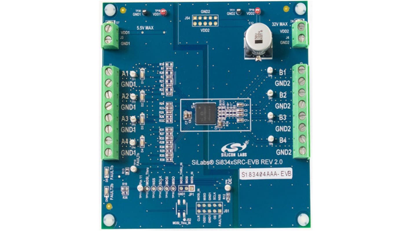 Skyworks Solutions Inc Si83408ADA Entwicklungsbausatz Spannungsregler, Evaluation Kit