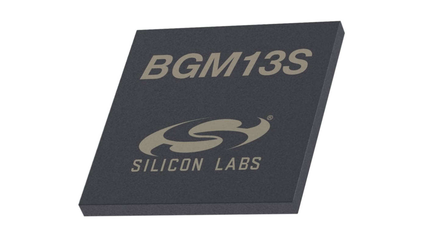 Silicon Labs Bluetoothモジュール バージョン:5, BGM13S22F512GN-V3