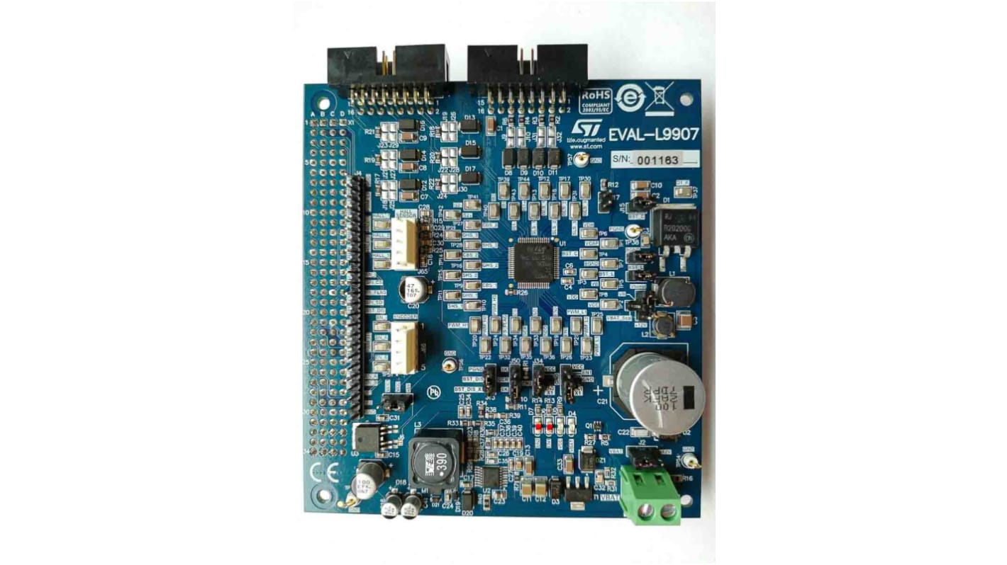 STMicroelectronics Evaluation Board for L9907-H for L9907 Highly Integrated 3-Phase BLDC Motors