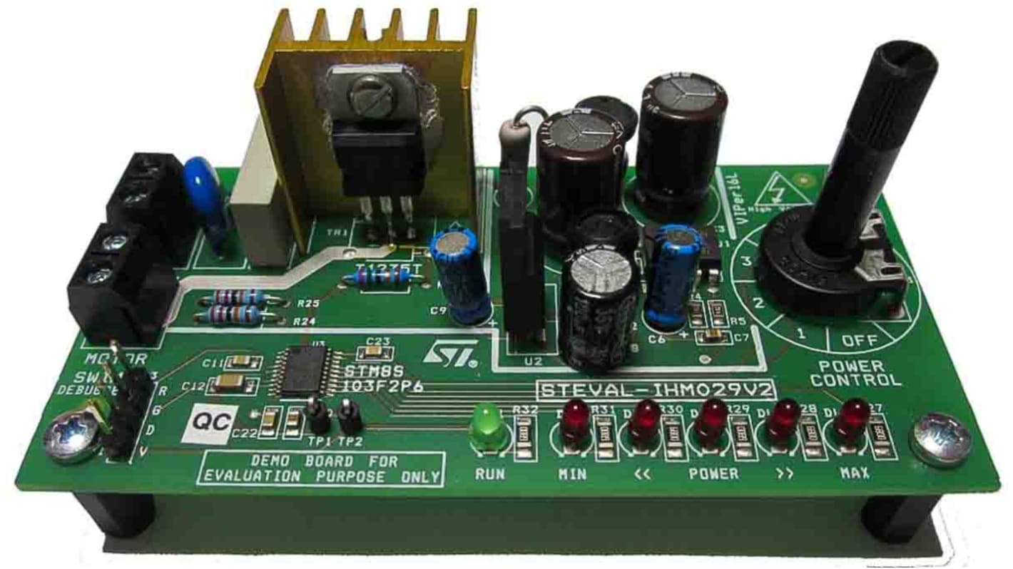 Placa de evaluación STMicroelectronics Universal Motor Control Evaluation Board - STEVAL-IHM029V2