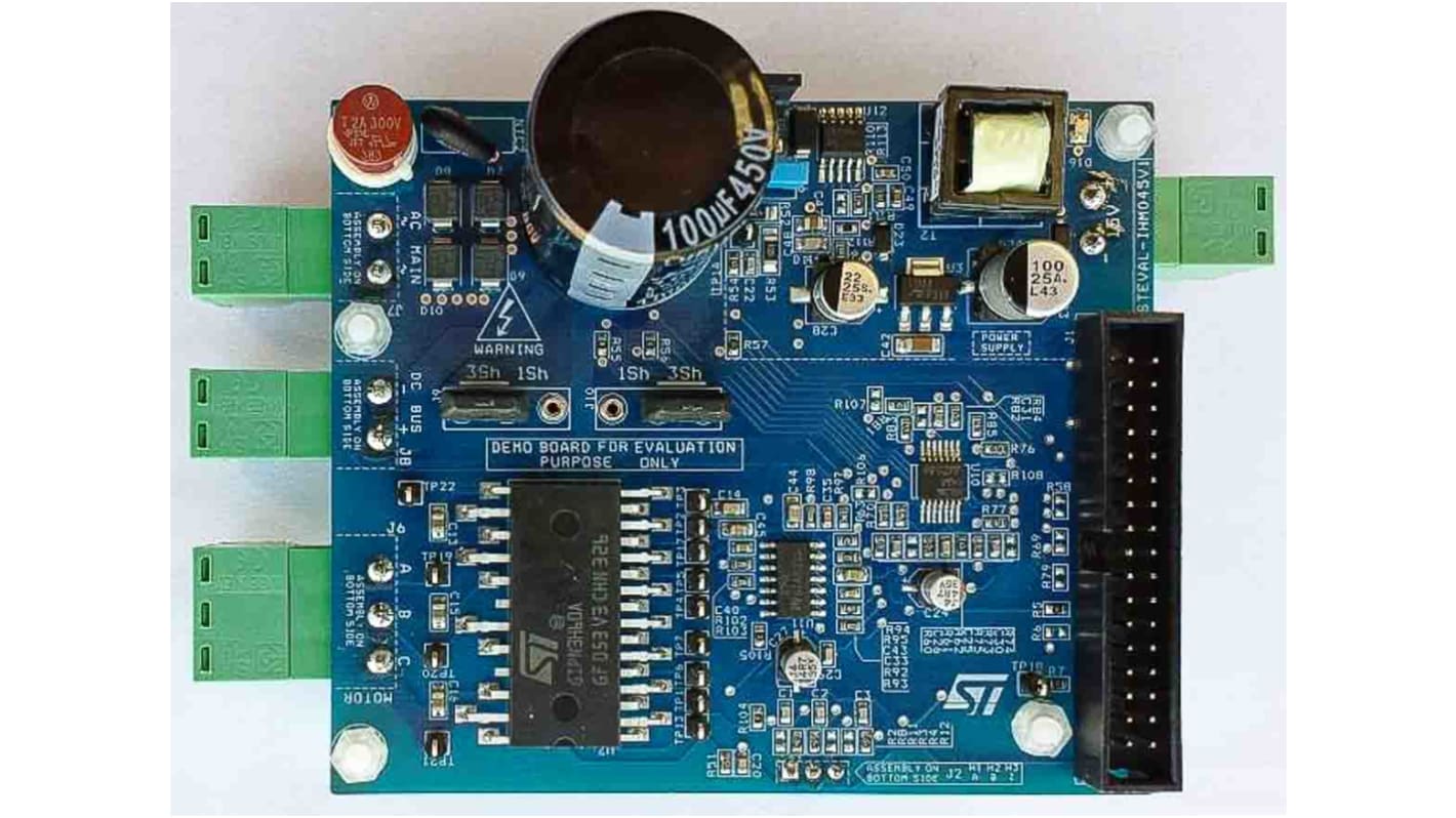 STMicroelectronics STEVAL-IHM045V1 Evaluation Board Evaluation Board for STGIPN3H60A for FOC Based on the STGIPN3H60A