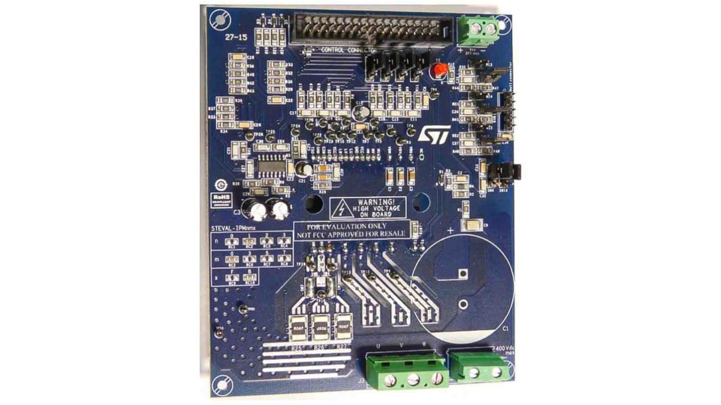 Płytka ewaluacyjna STMicroelectronics Płytka ewaluacyjna Klimatyzacja, Sprężarki, Generalnie 3-Fazowe Falowniki,