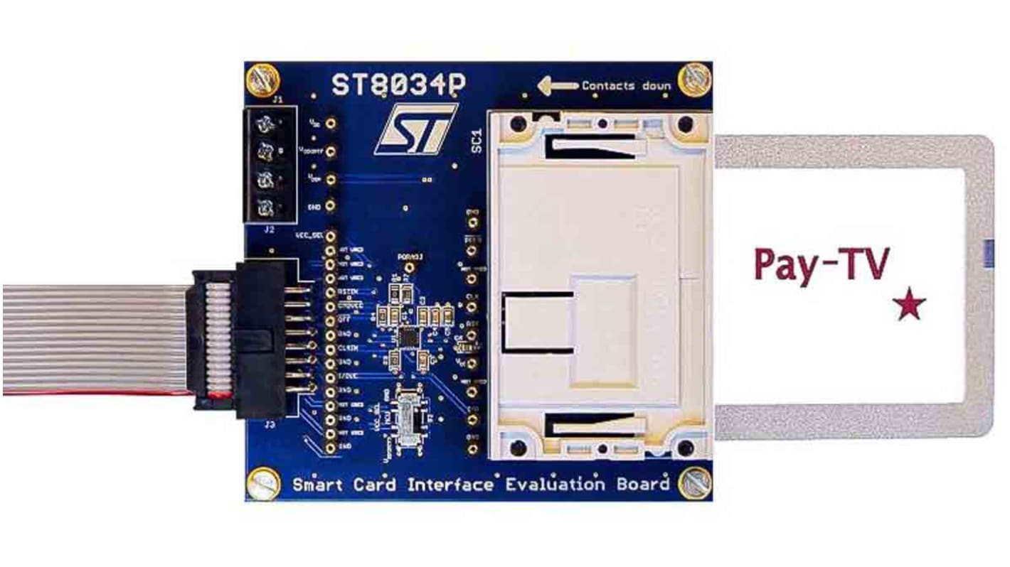 Strumento di sviluppo comunicazione e wireless STMicroelectronics Smart Card Interface Evaluation Board