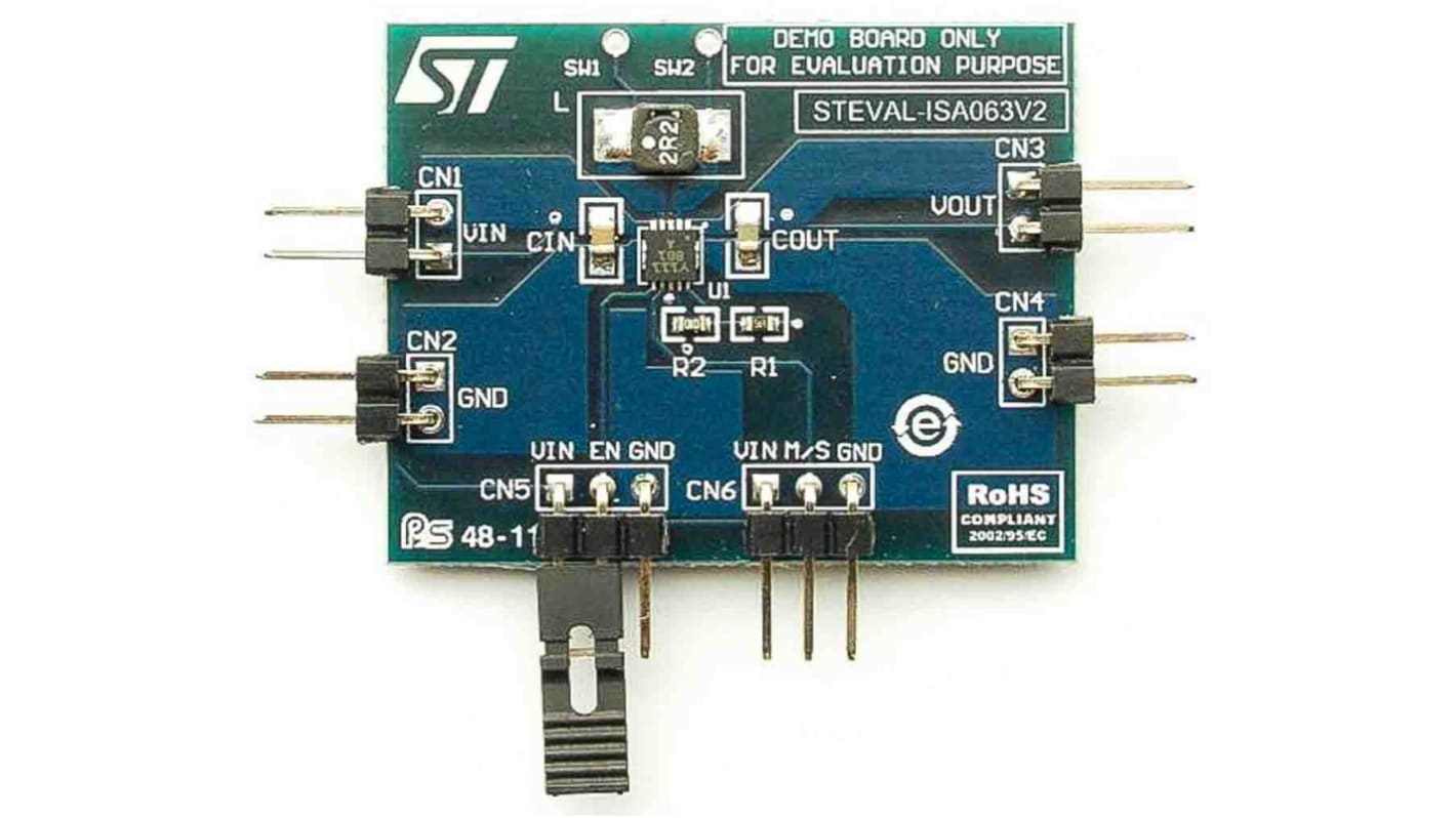 Placa de evaluación STMicroelectronics Demonstration Board - STEVAL-ISA063V2