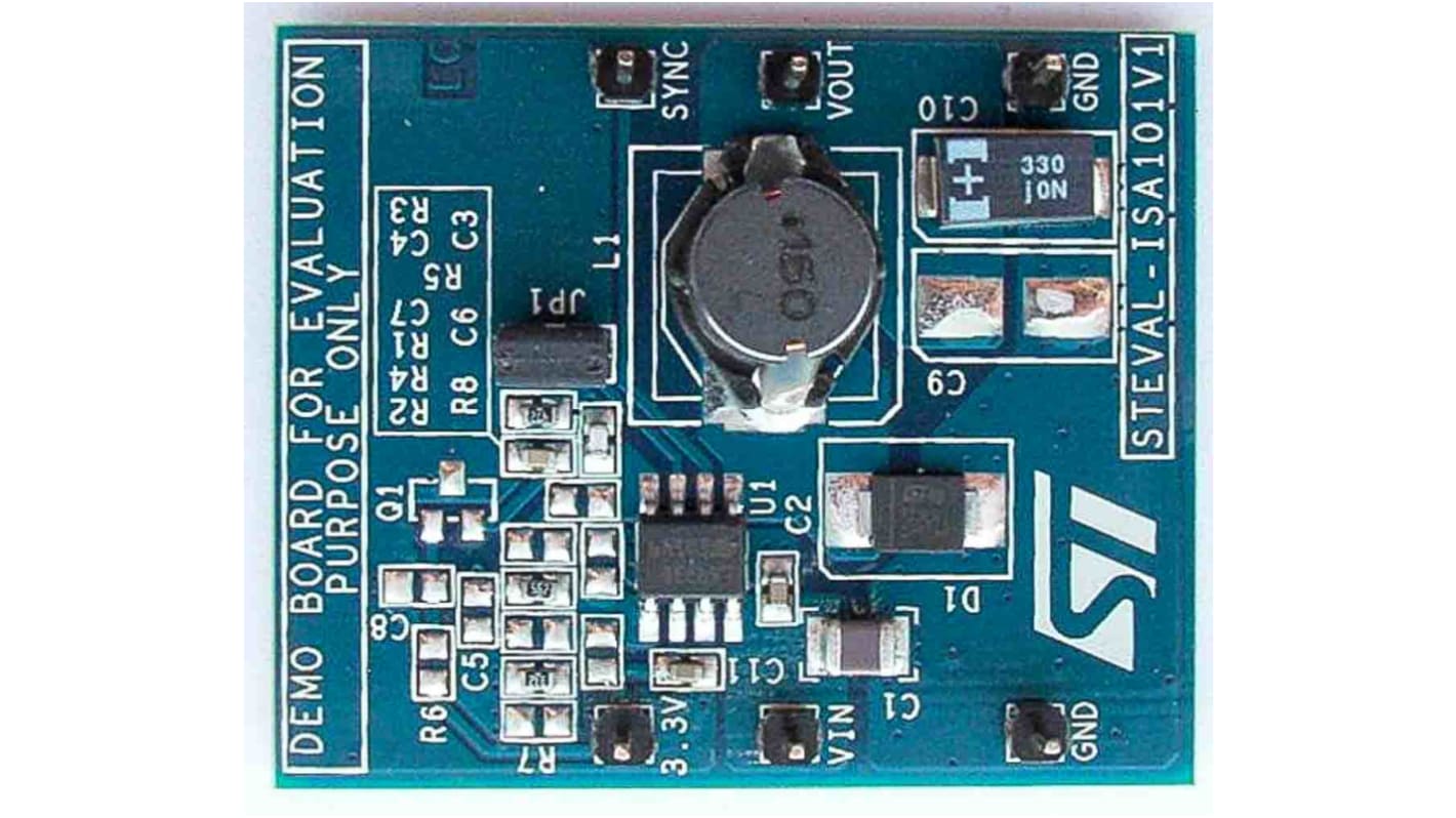 Scheda di valutazione per Regolatore step-down switching Demonstration Board L5973D