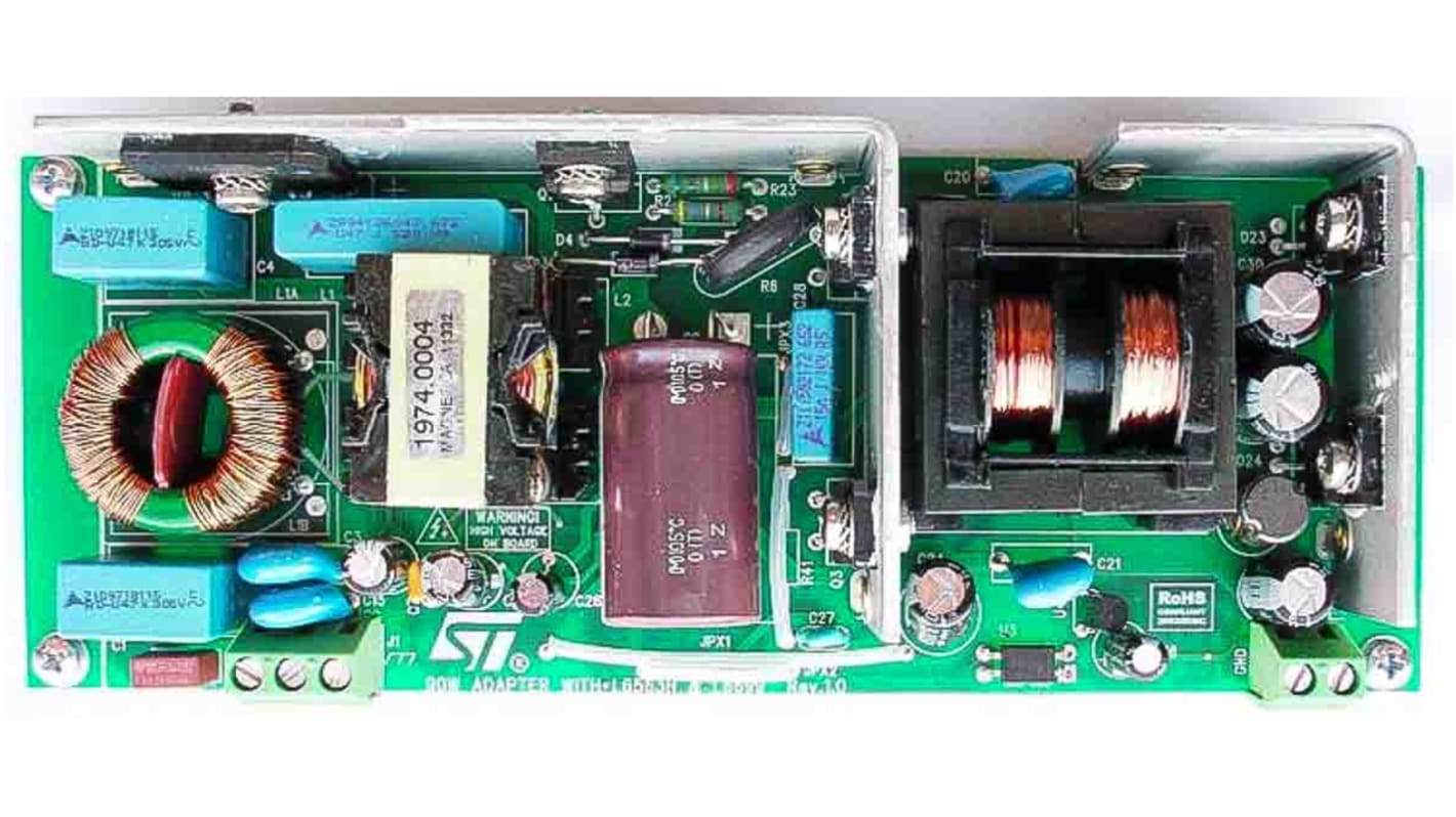 STMicroelectronics Evaluation Board for L6563H, L6699 for Portable Computer Power Adapter