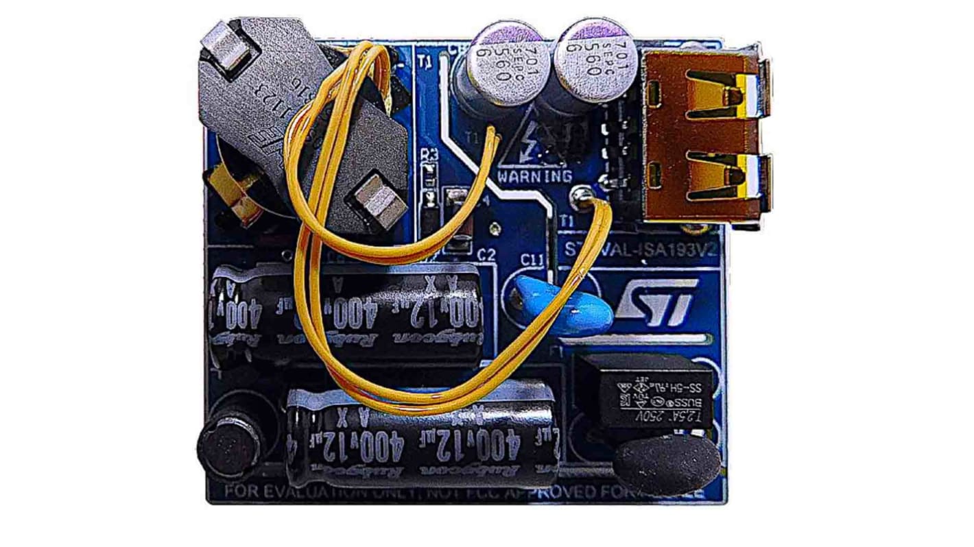 STMicroelectronics Evaluation Board for STCH02 for Offline Quasi-Resonant Flyback Converters