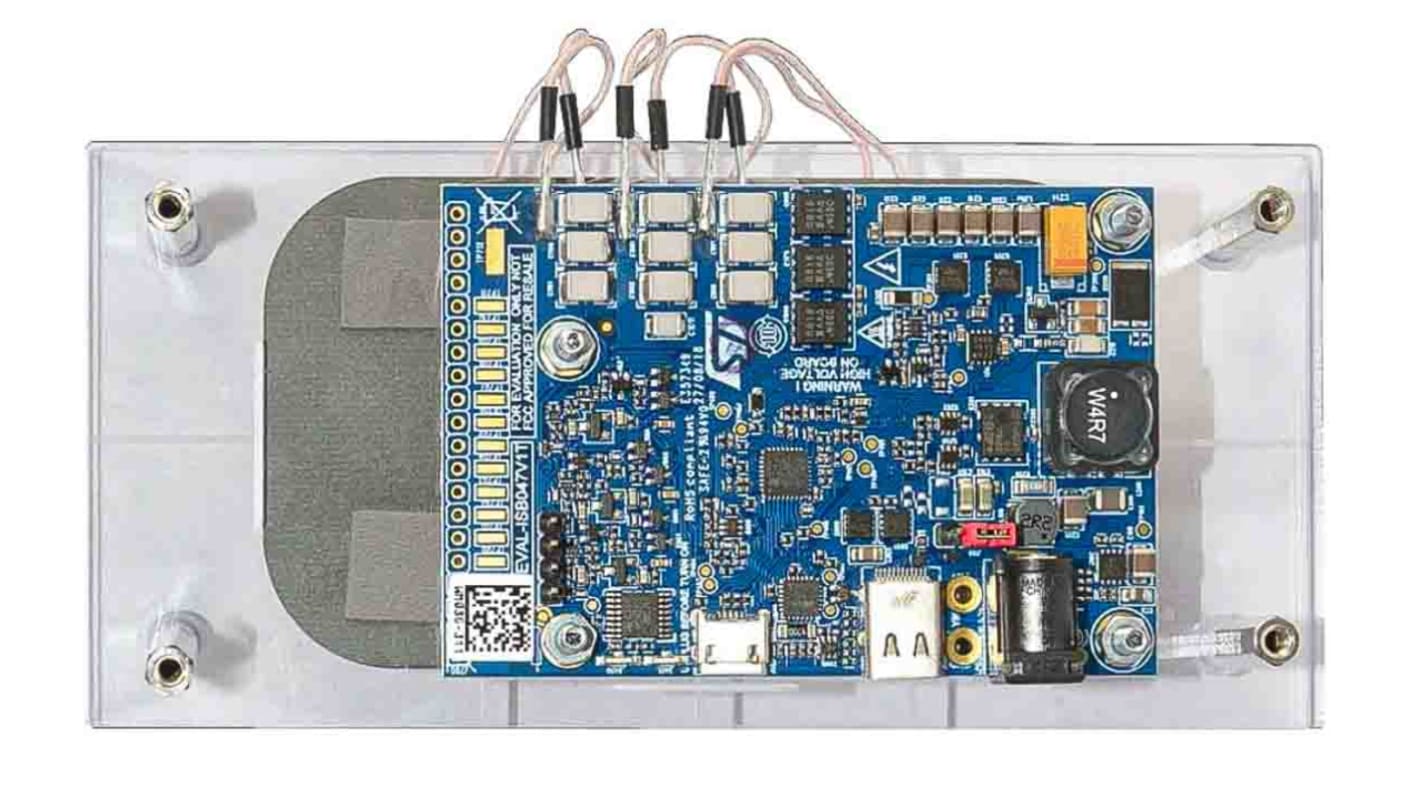 STMicroelectronics Evaluation Board for STWBC-MC for Wireless Battery Charging