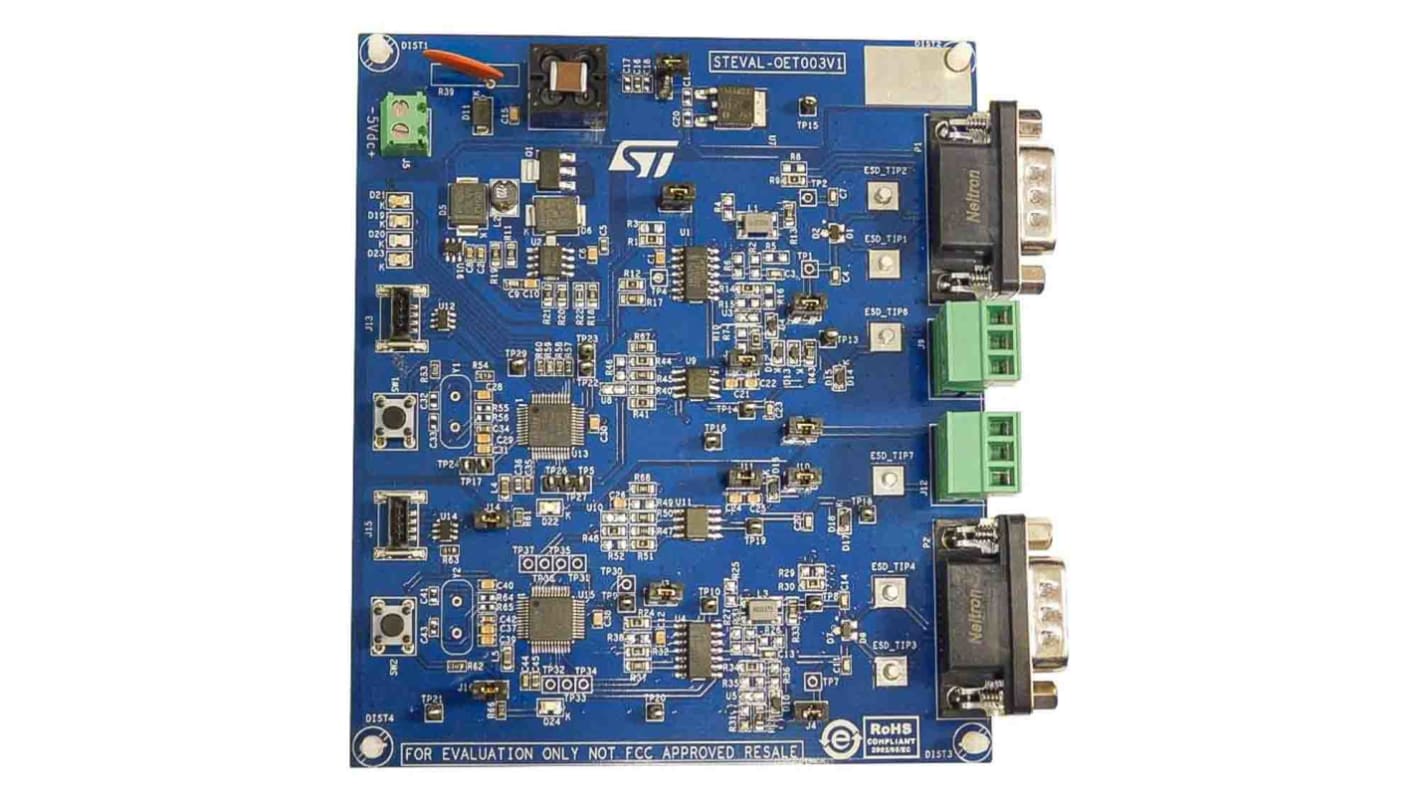 STMicroelectronics Evaluation Board for STM8AF528 for Automotive-Grade ESD Protection