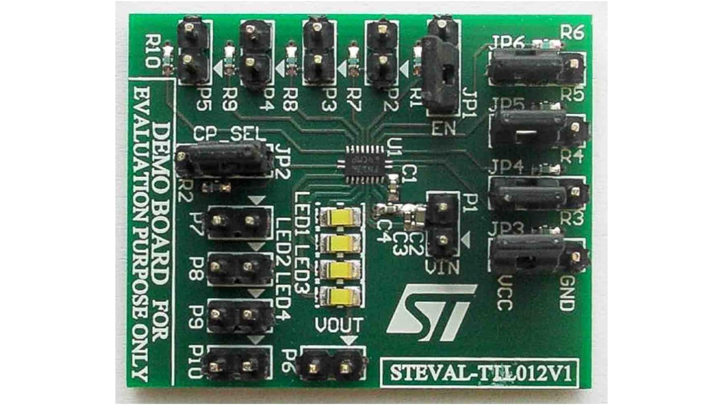 Vyhodnocovací sada LED, Budič LED, STEVAL, STP4CMP, pro použití s: Budič LED