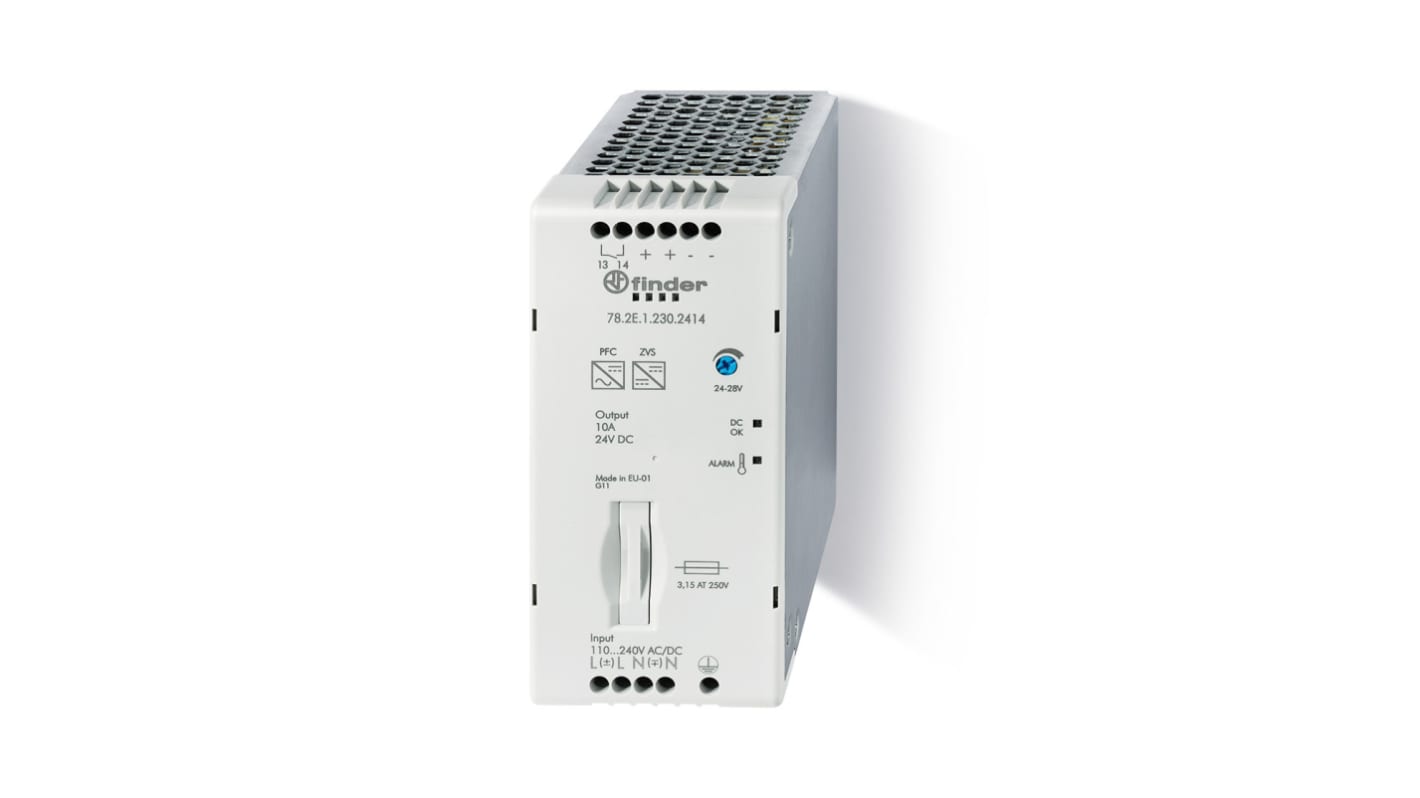 Alimentatore switching Finder 78.2E.1.230.2415, 240W 78 Seires