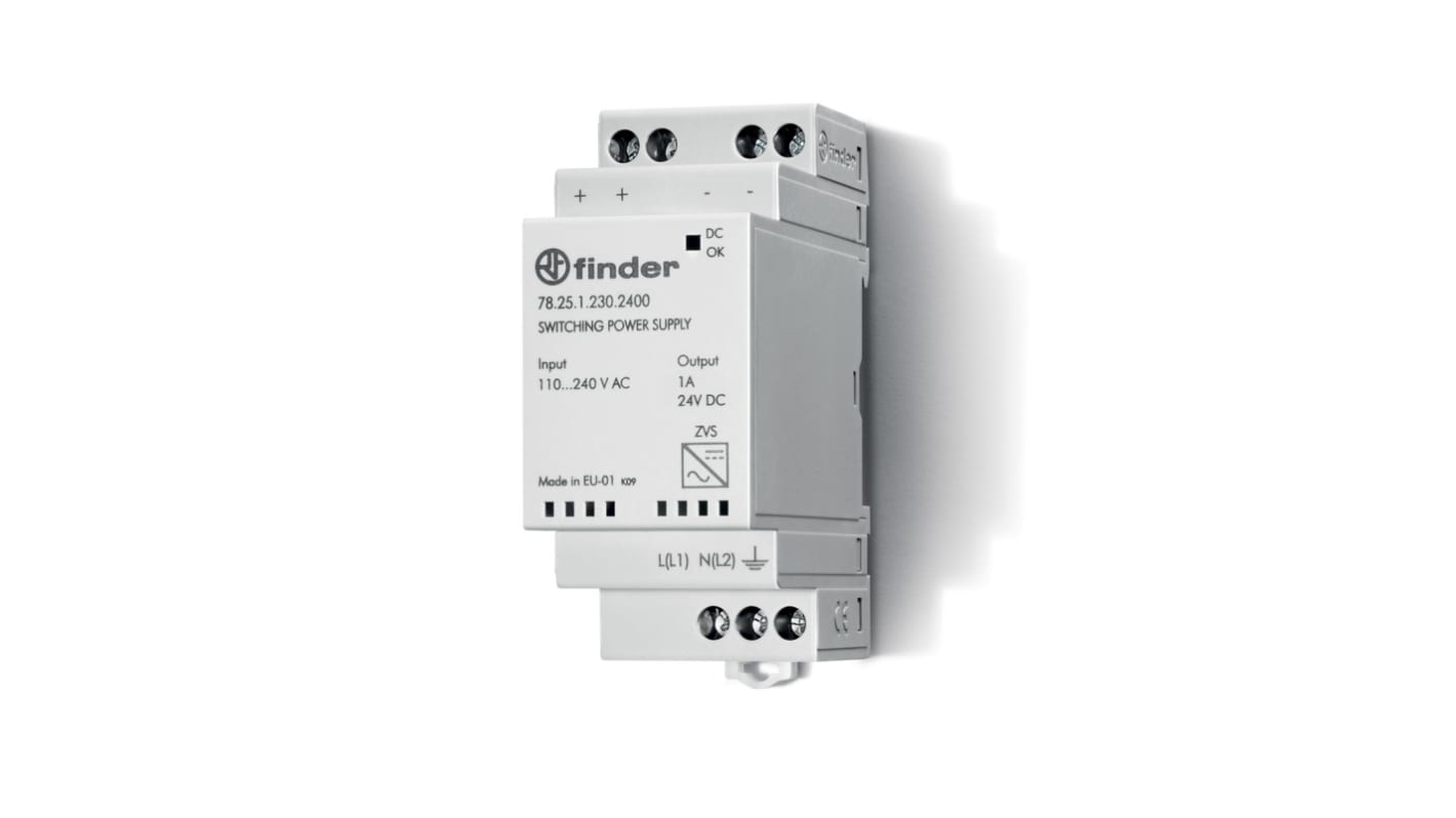 Alimentatore switching Finder 78.25.1.230.2400, 25W 78 Series