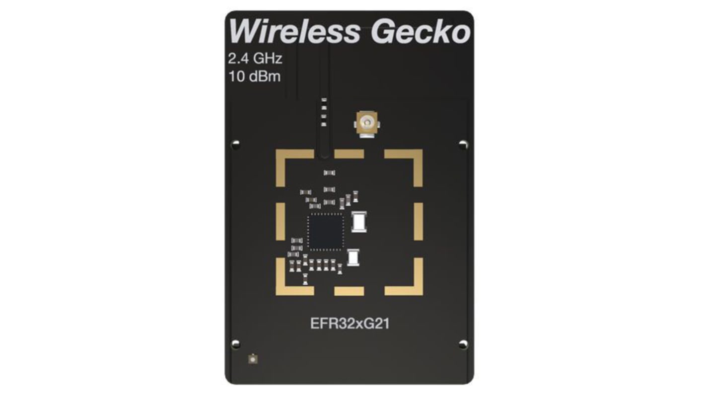 Komunikační a bezdrátový vývojový nástroj, pro Bezdrátové, 2.4GHz, Bezdrátové, EFR32xG21 Wireless Gecko 2.4 GHz +10 dBM