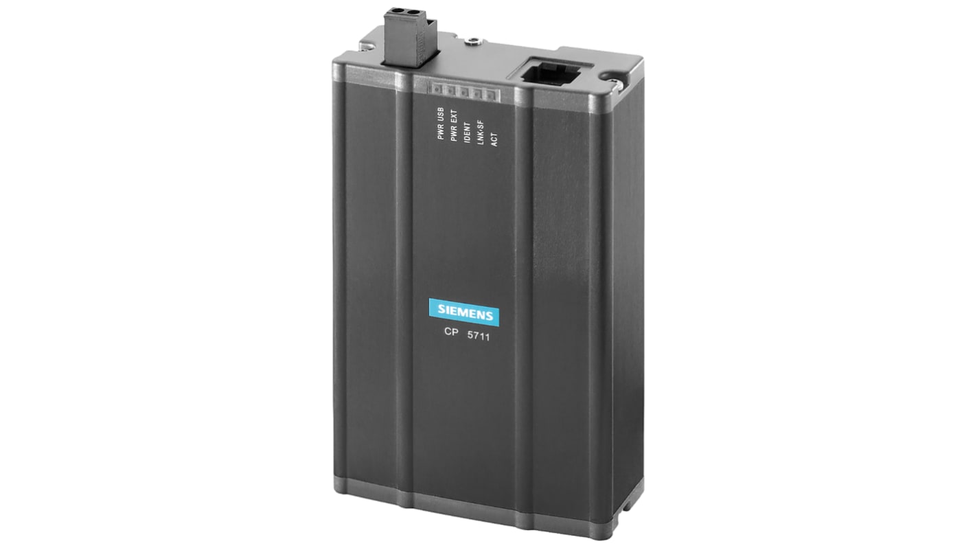 Adaptador para adquisición de datos Siemens 6GK1571-1AA00 para usar con Conexión de un PG o portátil a PROFIBUS o MPI