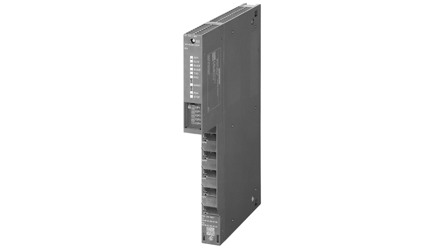 Siemens 6GK7443 Series PLC Expansion Module for Use with SIMATIC S7, RJ45, Digital