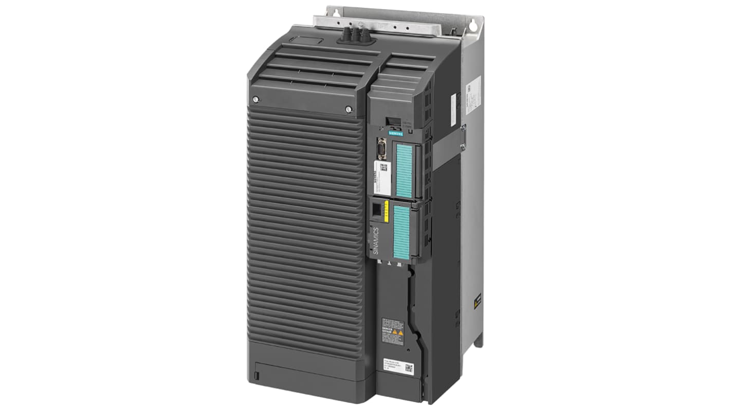 Siemens Inverter Drive, 55 kW, 3 Phase, 400 V ac, 85 A, 96 A, 6SL3210 Series