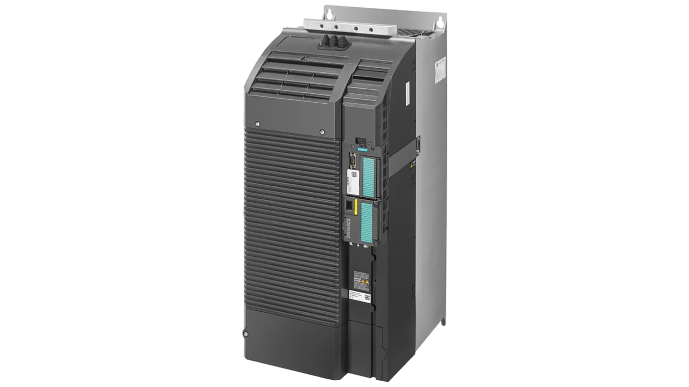 Siemens Inverter Drive, 75 kW, 3 Phase, 400 V ac, 112 A, 134 A, 6SL3210 Series