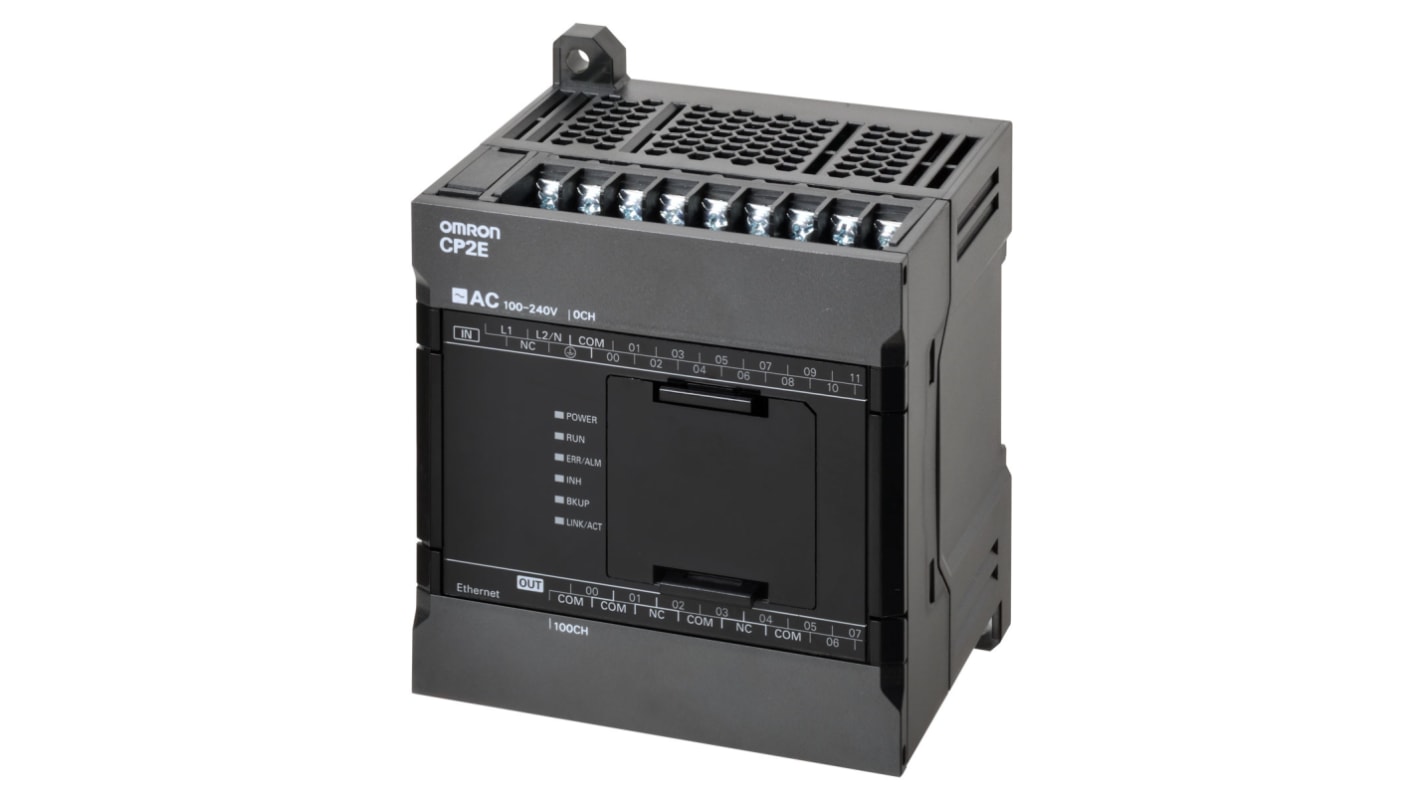 Omron CP2E Series PLC CPU for Use with CP2E Series, Relay Output, 12-Input, Digital Input