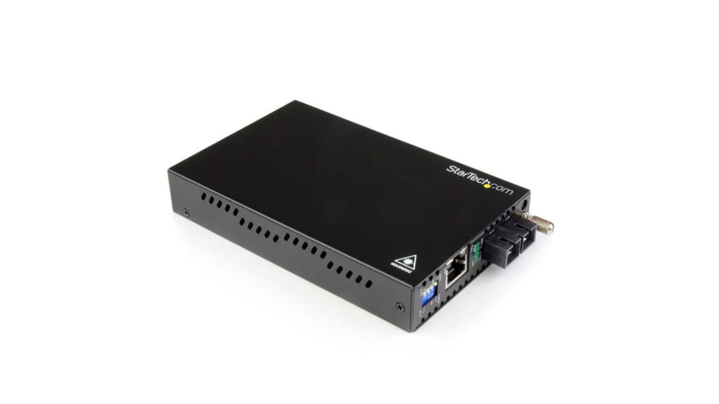 Gigabit Ethernet SM Fiber Converter SC 4