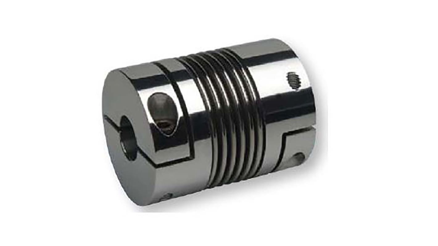 Huco Bellows Coupling, 56mm Outside Diameter, 22mm Bore, 65mm Length Coupler