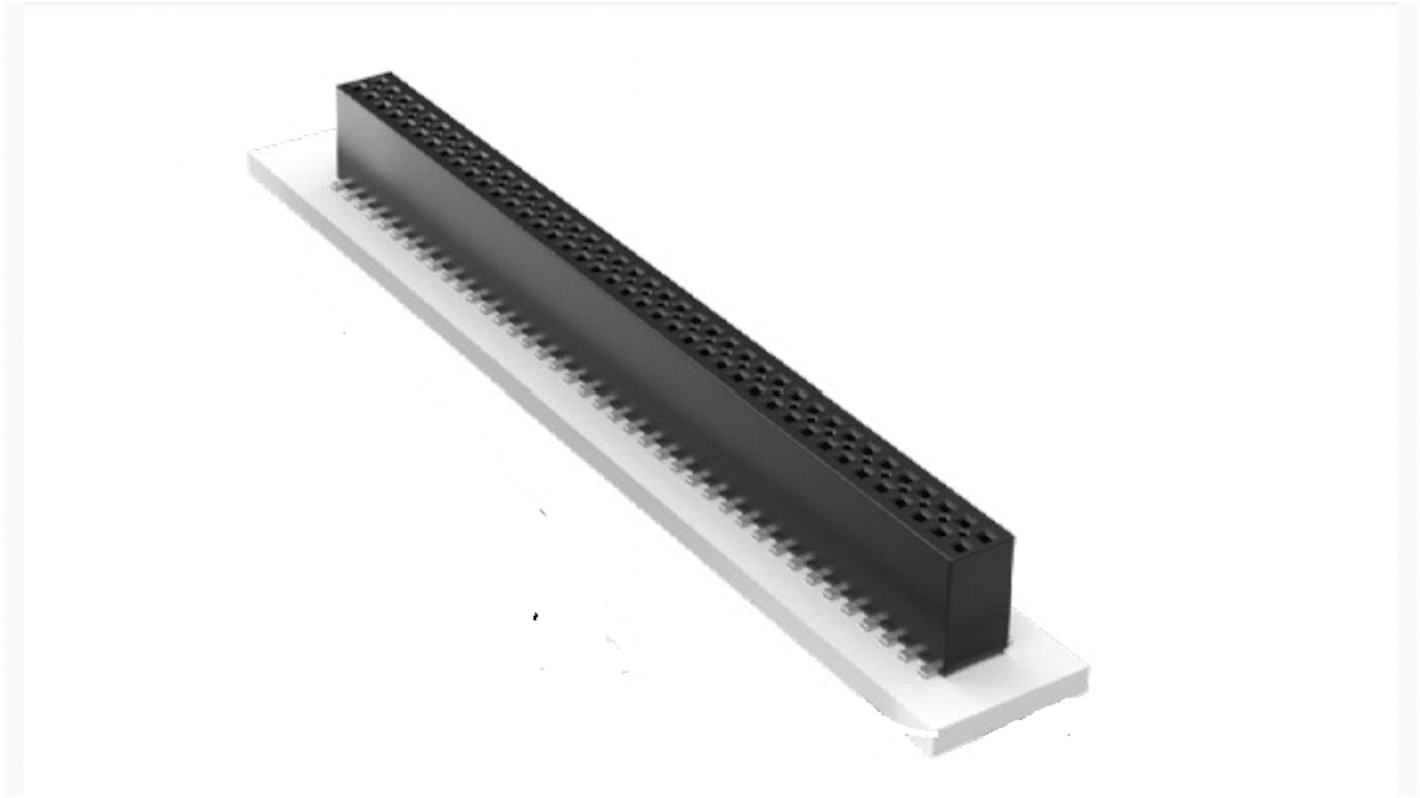 Samtec FLE Leiterplattenbuchse Gerade 10-polig / 2-reihig, Raster 1.27mm