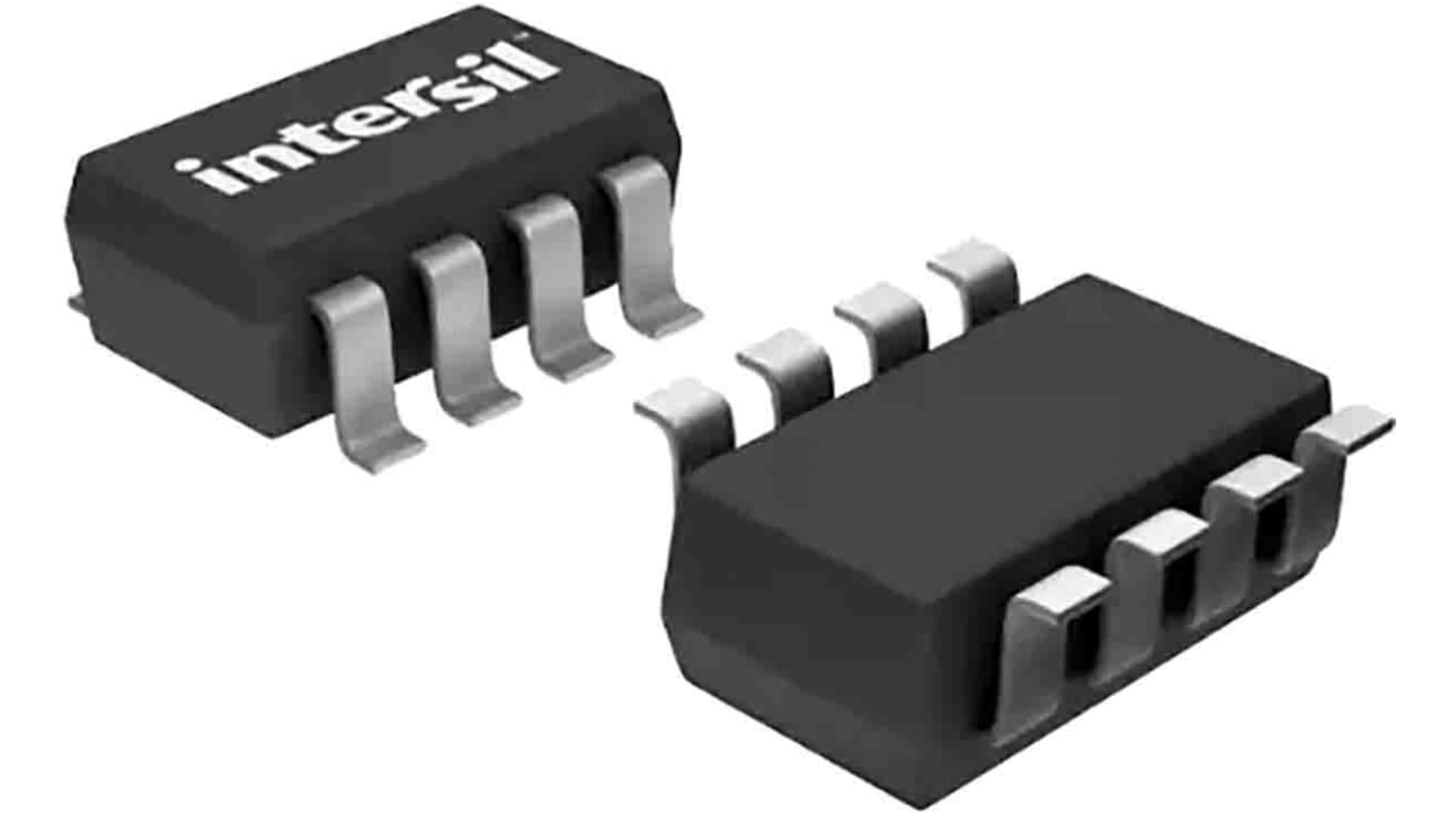 Multiplexer ISL43120IHZ-T, 2, 2, CMOS, TTL, Non-invertente, 8-Pin, SOT-23