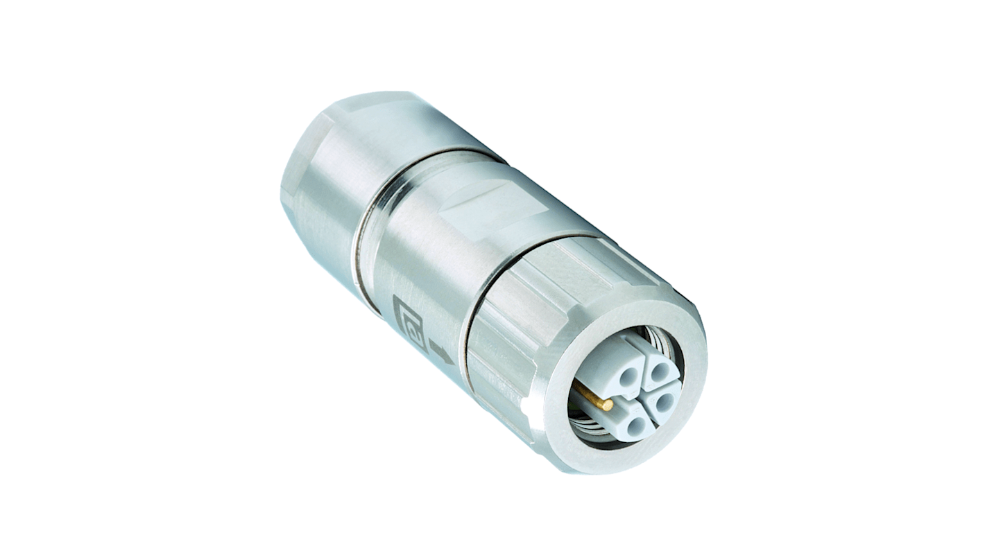 Lumberg Automation Circular Connector, 5 Contacts, Cable Mount, M12 Connector, Socket, Female, IP65, IP67, RKCCS Series
