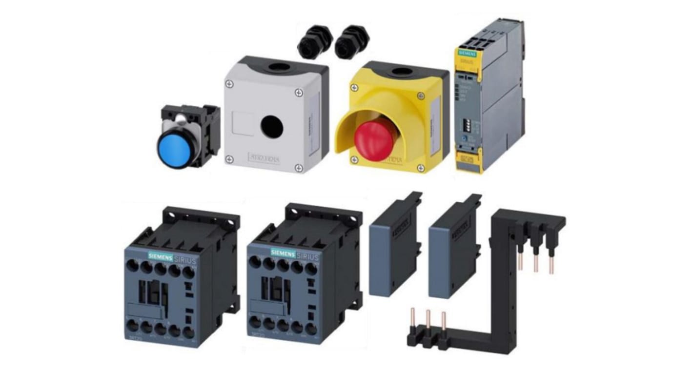 3SK19113SB40 Siemens DualChannel Emergency Stop Safety Relay, 24V RS