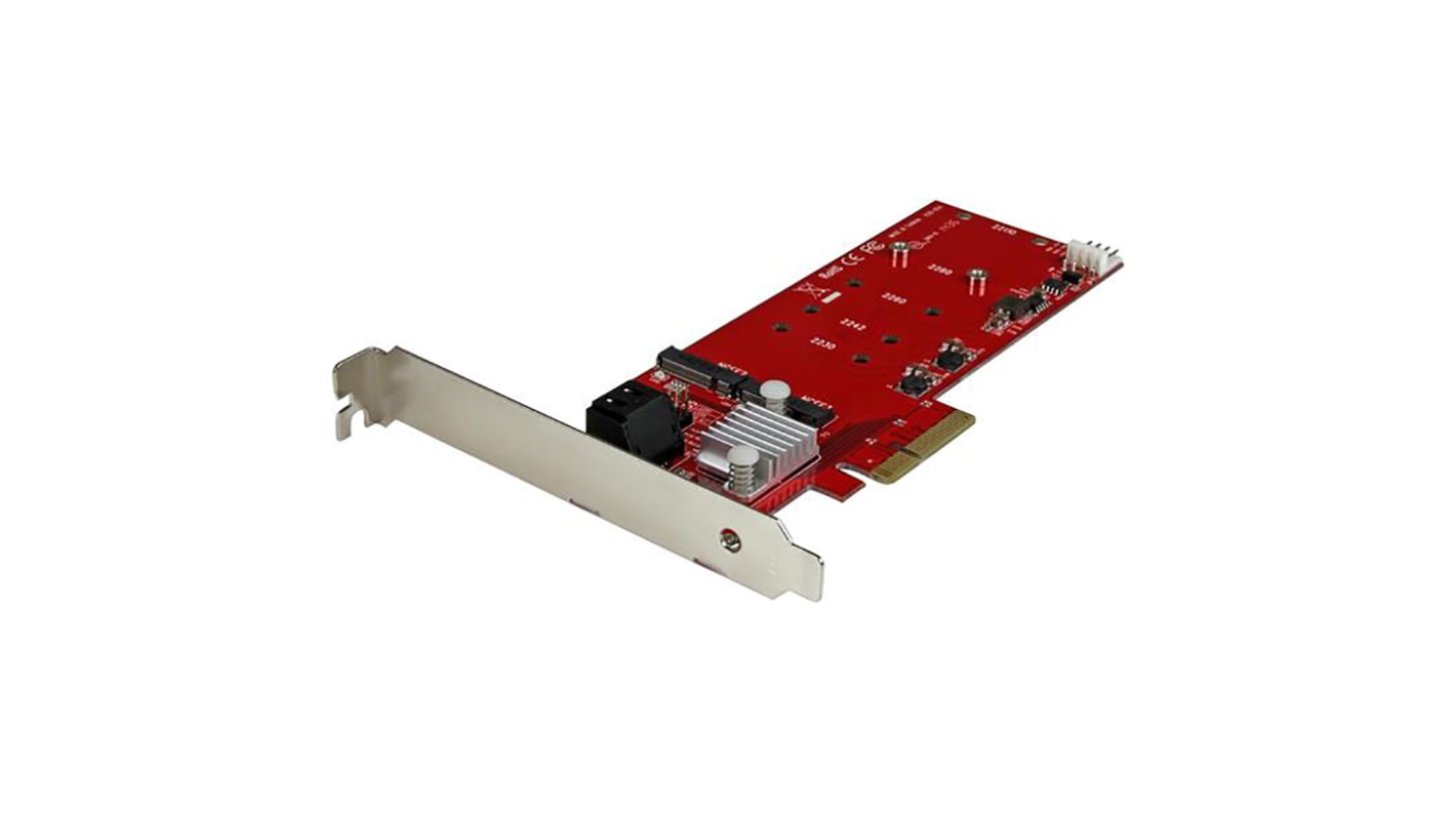 コントローラカード StarTech.com 2 PCIe M.2 RAIDカード M2 B-key