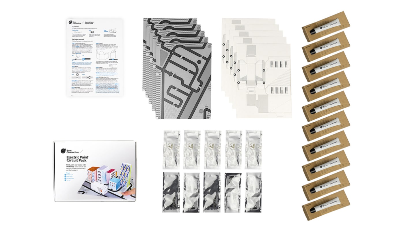 Bare Conductive SKU-1527, Electric Paint Circuit Pack Development Board