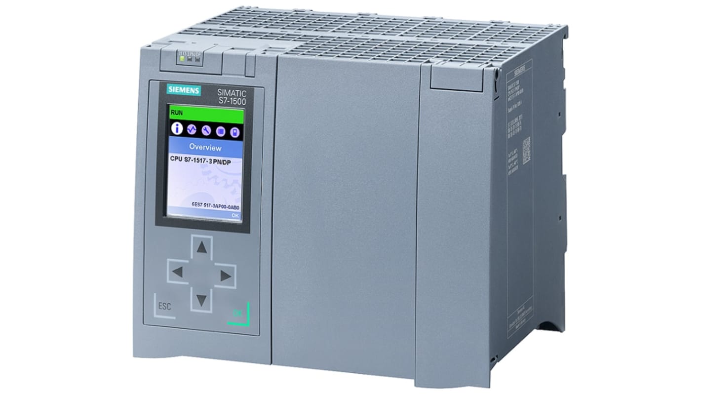 Siemens SIMATIC S7-1500 Series PLC CPU for Use with S7-1500, 20-Input