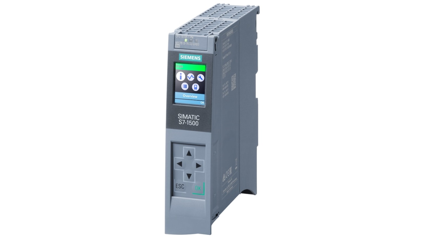 Siemens SIMATIC S7-1500F Series PLC CPU for Use with SIMATIC S7-1500F, 20-Input