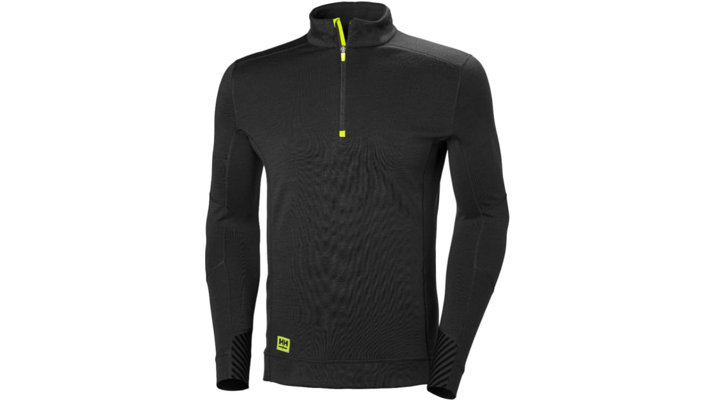 Helly Hansen Black Polypropylene Thermal Shirt, S