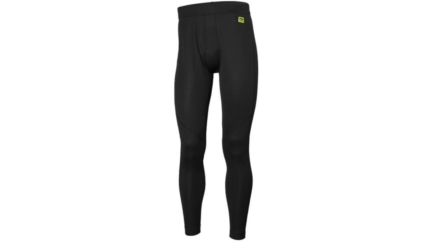 Pantaloni termici Helly Hansen di colore Nero, taglia M, in polipropilene