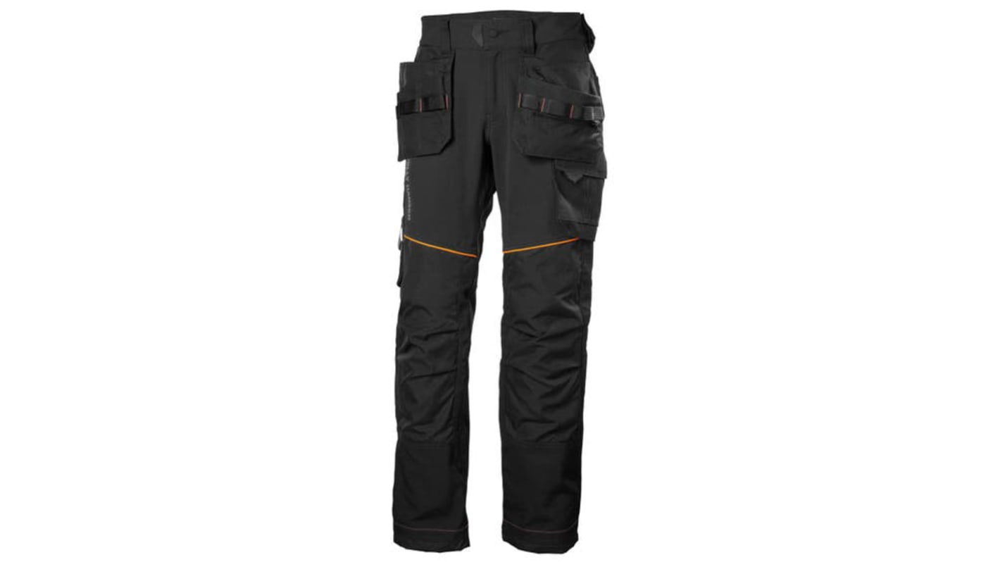 Pantalones de trabajo, Negro, Duradero Chelsea Evolution 39plg L