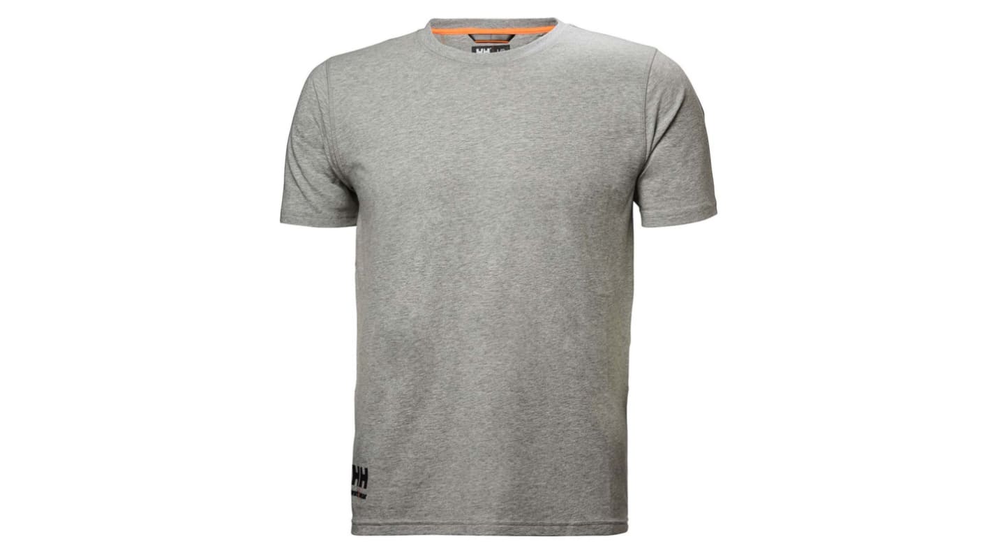 Helly Hansen Grey Cotton Short Sleeve T-Shirt, UK- S, EUR- S