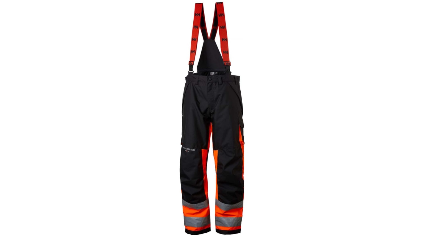 Helly Hansen Alna Orange Durable Hi Vis Work Trousers, 33in Waist Size