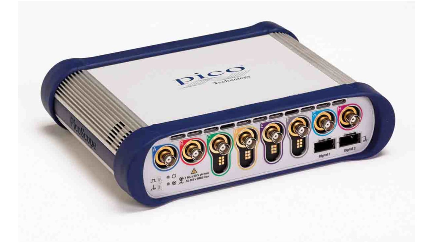 Oscilloscope Connectable PC Pico Technology série PicoScope 6000E, 500MHz, Etalonné RS