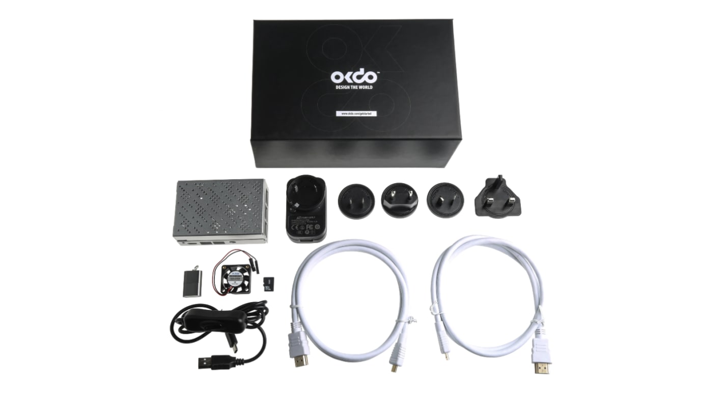 Okdo OKdo Raspberry Pi 4 Model B Starter Kit (ohne SBC) 4 B 2 GB