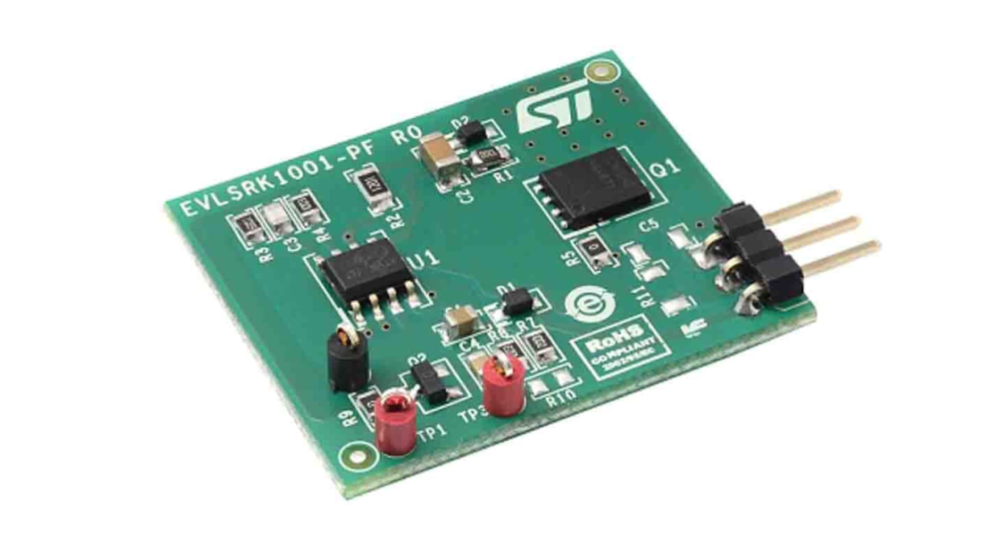 STMicroelectronics SRK1001 adaptive synchronous rectification controller for flyback converter demonstration board with