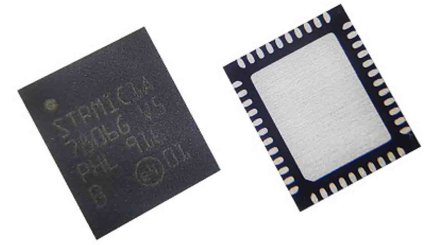 STMicroelectronics スイッチングレギュレータ バックブーストスイッチング 昇降圧, 44-Pin, STPMIC1BPQR