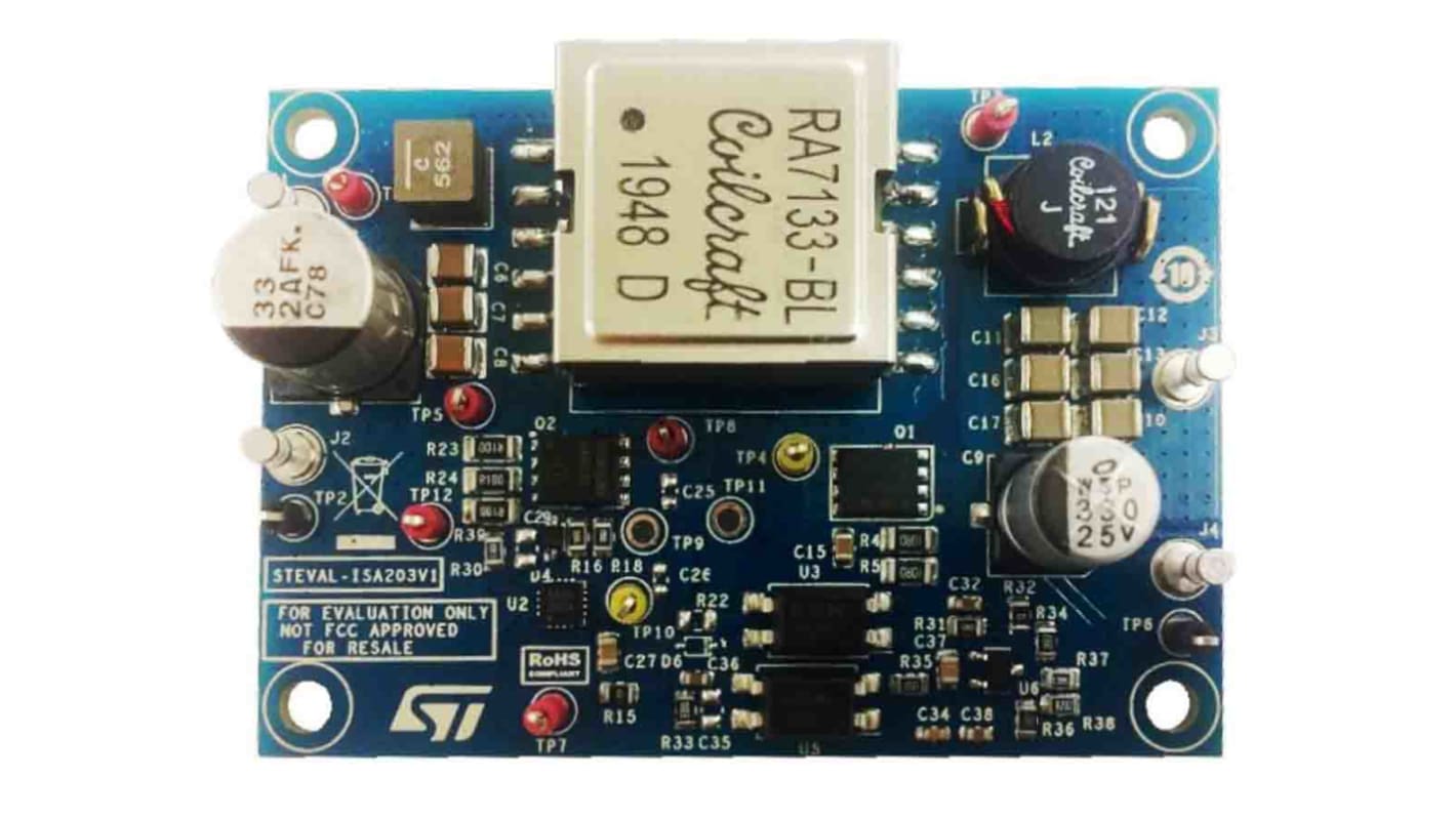 STMicroelectronics PM8804 Entwicklungsbausatz Spannungsregler, 48 V flyback converter 12 V – 5 A based on PM8804