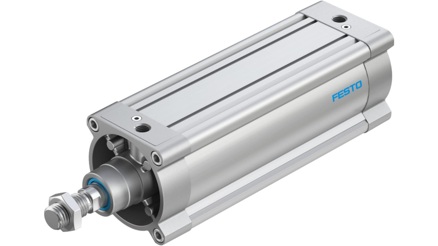 Festo 空圧ピストンロッドシリンダ DSBCシリーズ ボア：125mm ストローク：250mm DSBC-125-250-PPVA-N3 G 1/2