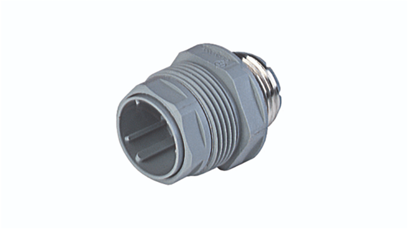 Conector circular Hirschmann macho serie NR de 11 vías macho, Montaje en Panel, IP65