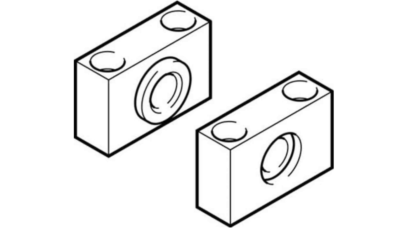 Festo Schwenklagerlager LNZG-32 zur Verwendung mit Zylinder mit DNGZS-Kabelkanalmontage für 32mm